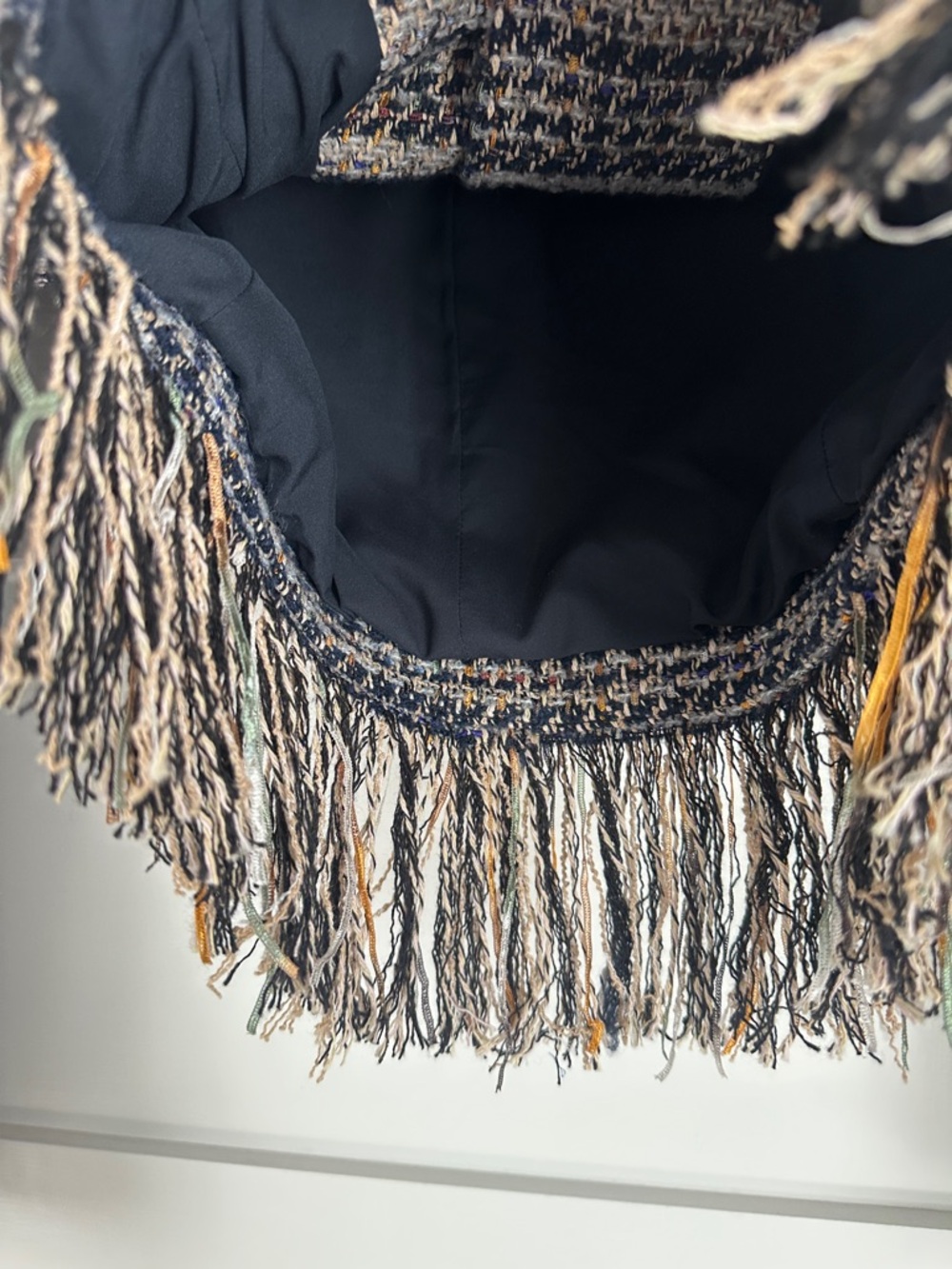 Veronica Beard Lyons tweed fringe hem jacket - Picture 7 of 7